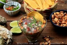 CEVICHE DE OSTRAS