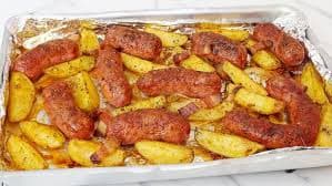 LINGUIÇA COM BATATA