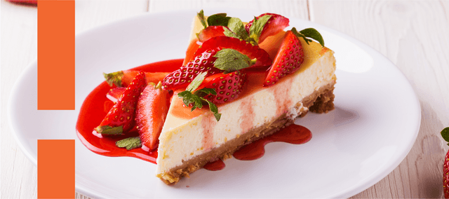 CHEESECAKE DE MORANGO