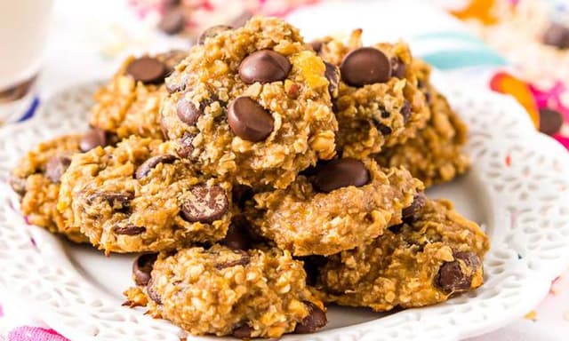 COOKIE DE BANANA E AVEIA