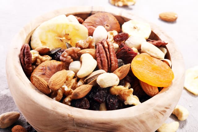 MIX DE CASTANHAS E FRUTAS SECAS