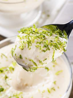 Mousse de limão siciliano